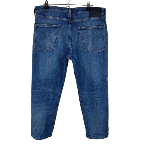 Levi's Made & Crafted Jeans Big E 502 36 *altered to 25.5" crop* Tencel Refibra - Picture 2 of 16